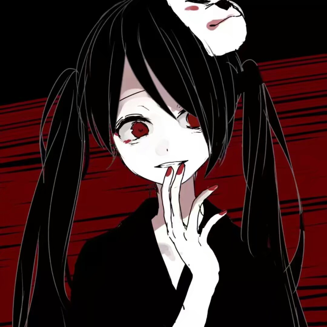 「病娇丧系头像加背景图」用血液写出情话