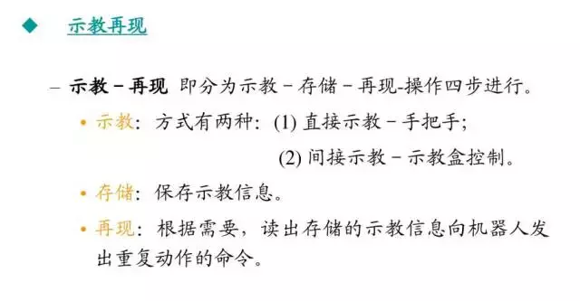 工业机器人的主要技术参数及控制技术