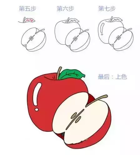学一学,画一画,各种水果简笔画大全(为孩子收藏)