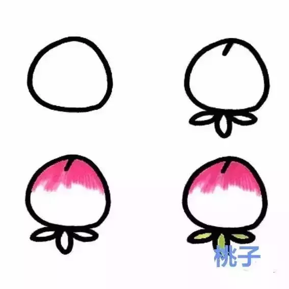 学一学,画一画,各种水果简笔画大全(为孩子收藏)