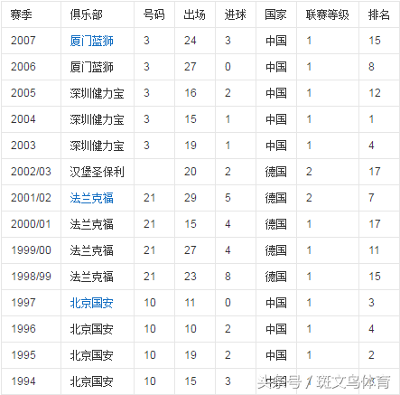 02年世界杯预选赛杨晨(「国家队」黄金一代——足球名将——杨晨)