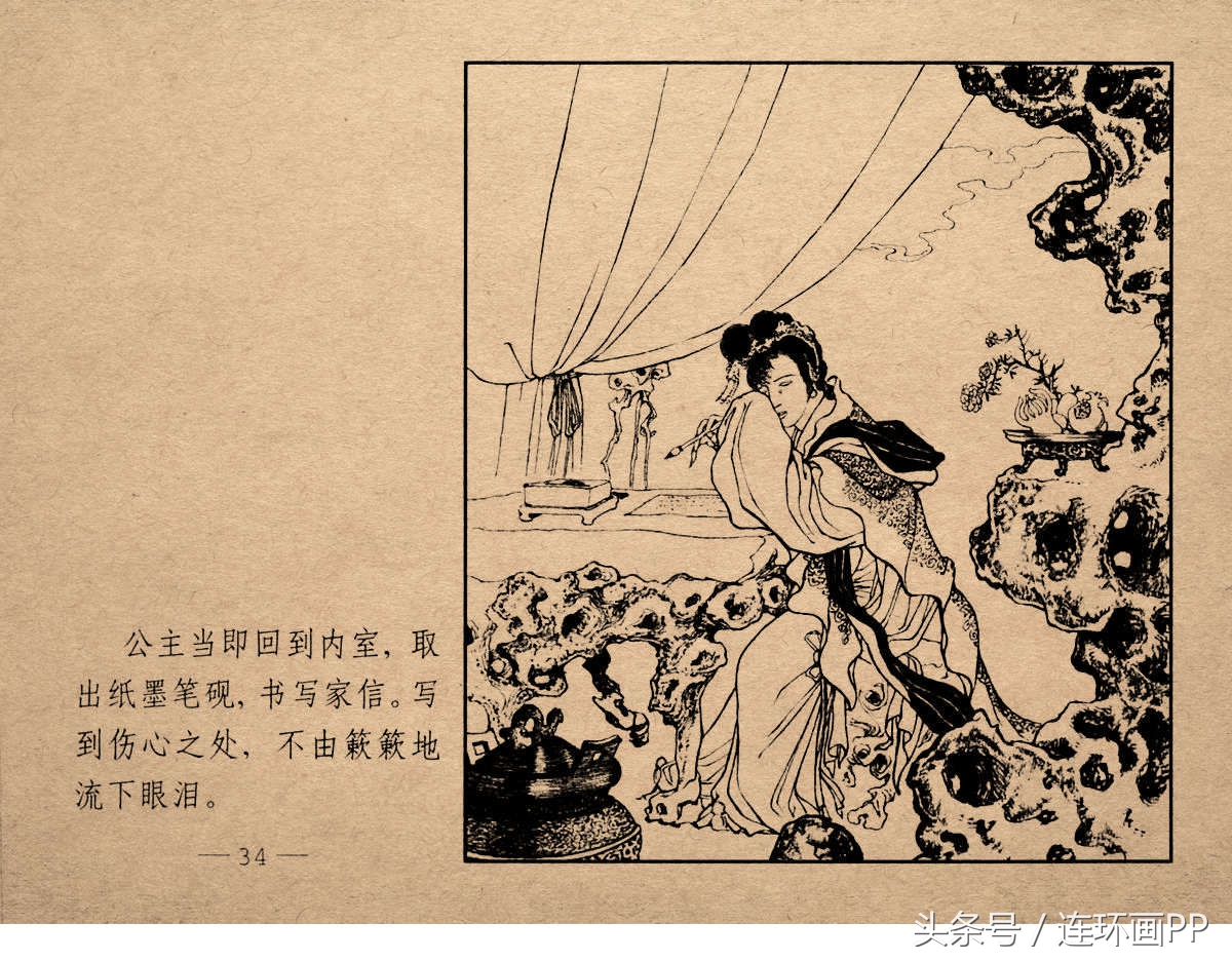 老版西游连环画经典《智激美猴王》郑家声1958年版作品(图37)