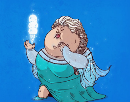 当我们熟知的动漫人物变成大胖子,网友:辣哭眼睛