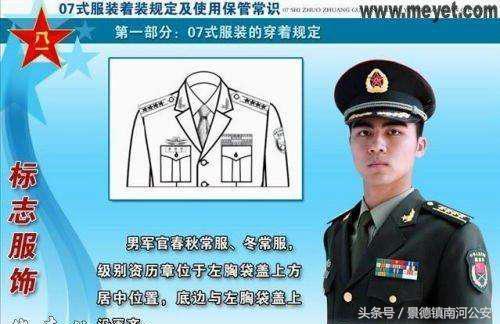 科普｜中国人民解放军军人胸前资历牌识别
