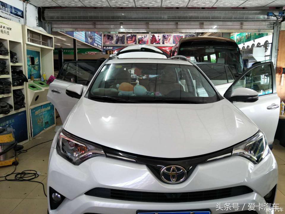 光提车不过瘾，海口丰田RAV4内饰改装！