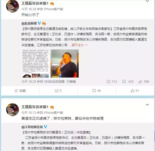因儿子前女友举报落马,他不是第一个
