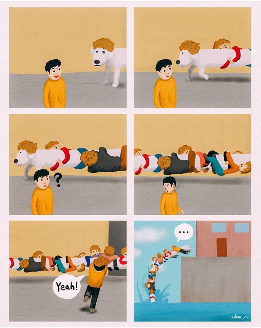 比上6天班更丧的，是这25张漫画