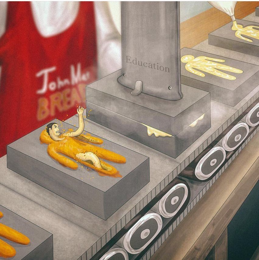 比上6天班更丧的，是这25张漫画