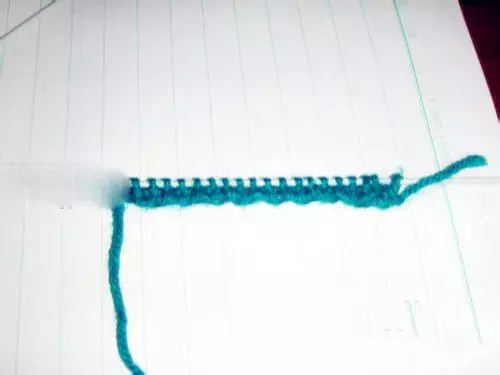 单元宝针围巾的织法,初学者手工编织围巾教程