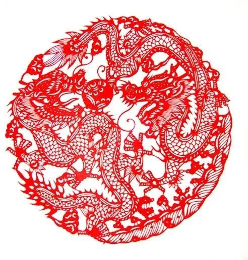 中国民间艺术剪纸素材,每一张都是经典