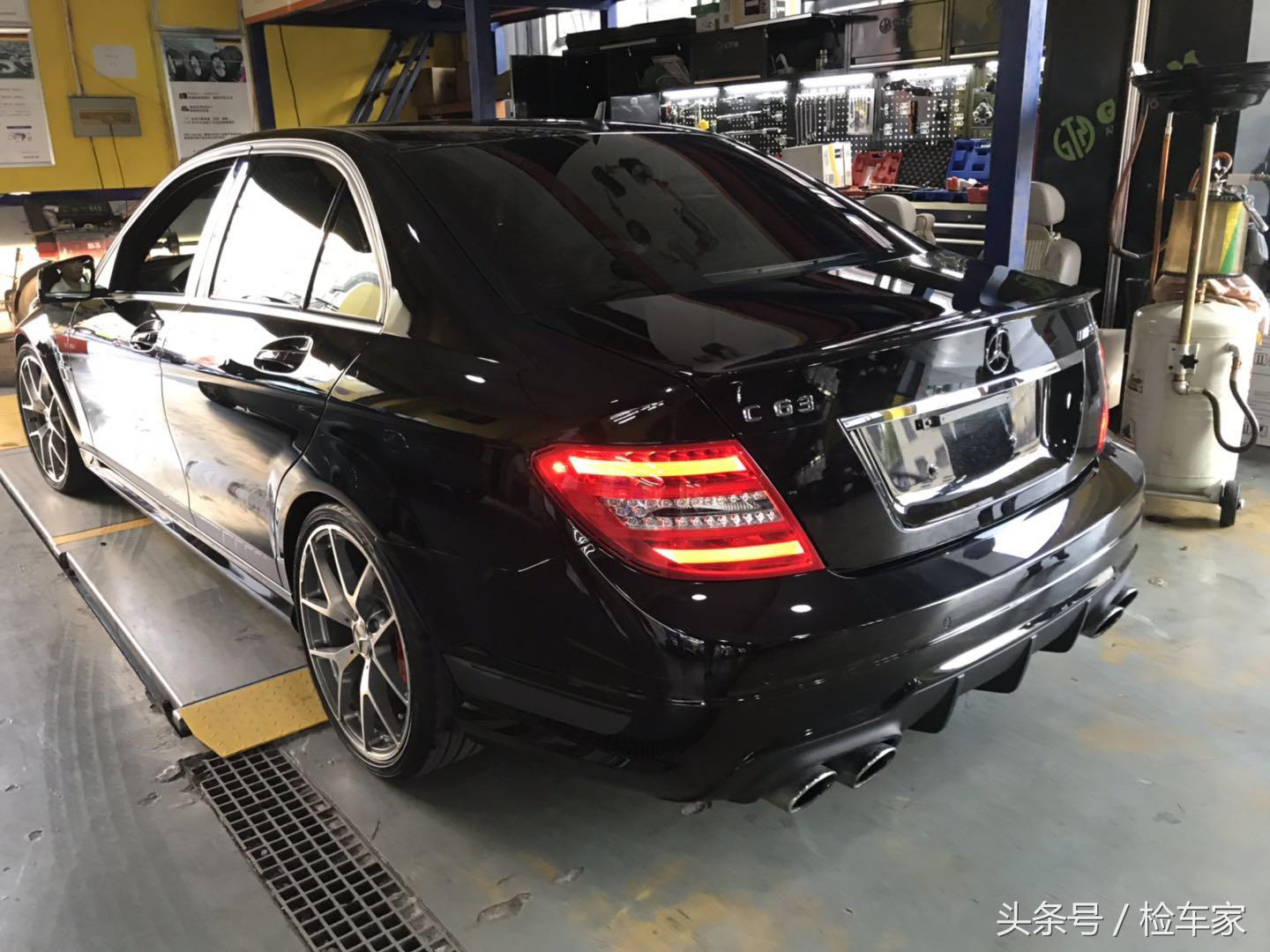 507匹的奔驰AMG C63只需53万，6.2L大排量自吸的绝唱