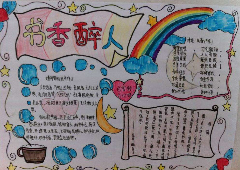 语文手抄报精选,希望同学们喜欢