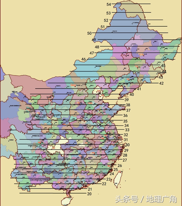 乌鲁木齐经纬度（宝藏干货中国各城市的经纬度大全）