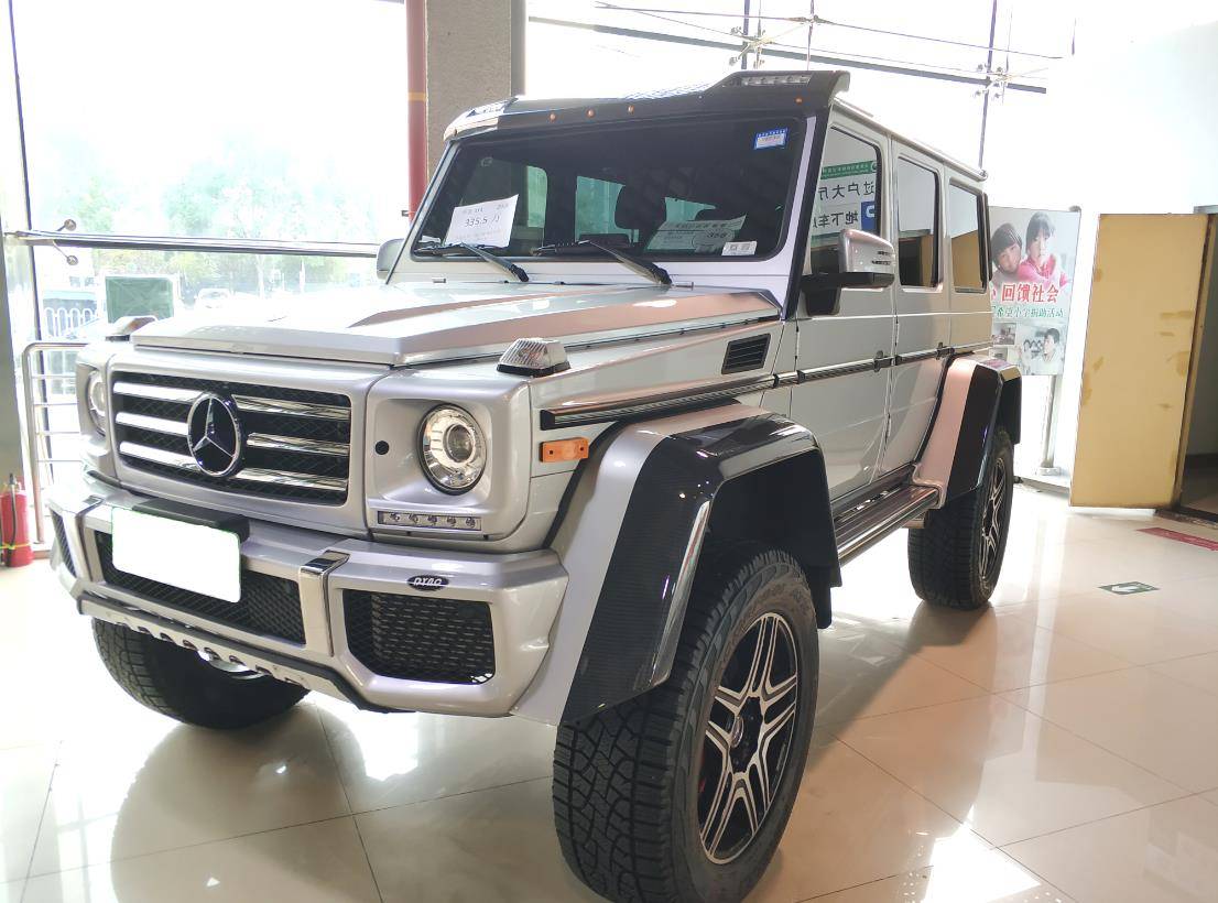 奔驰G550 4X4²，二手355.5万，有什么理由不努力买他？