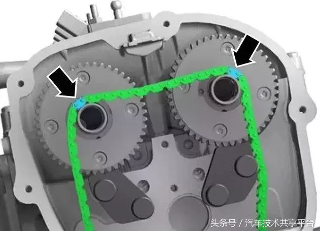 高清,大众EA888发动机正时链条和高压油泵安装拆解