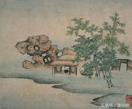 清代画家樊圻9幅精品山水画作品赏析