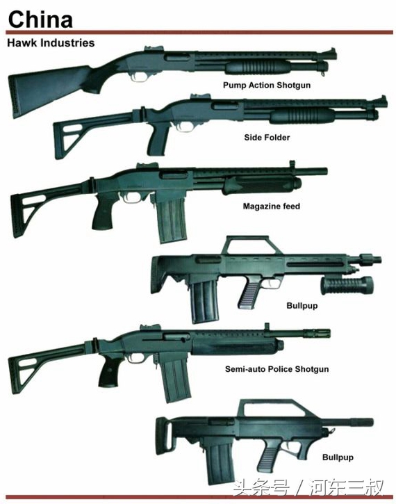 史上最全中国单兵轻武器图解，绝对能找到服役时你所用过的枪械