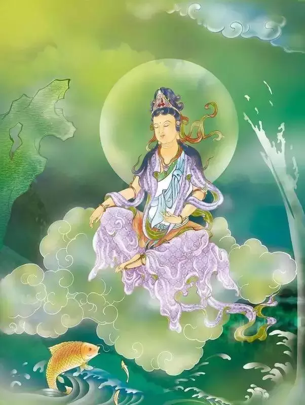 超渡众生7,莲卧观音:心诚必灵10月31,恭贺观世音菩萨出家日,念佛,行善