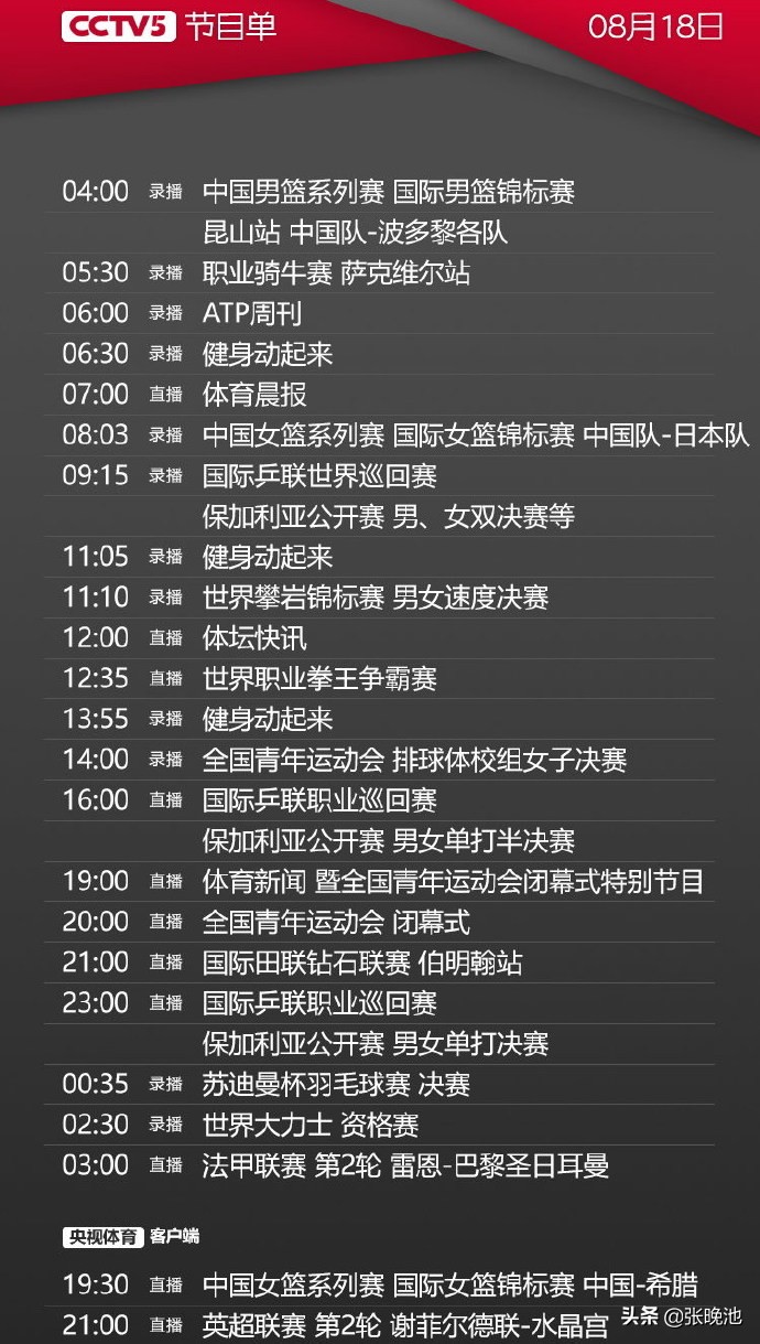 巴黎圣日耳曼今晚直播 哪个频道(今日央视节目单 CCTV5直播巴黎圣日耳曼 CCTV5APP转中国女篮 英超)