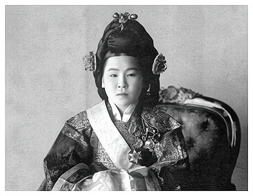 她是有着华人血统的外国王后，因不亲近日本感情破裂，抑郁而终