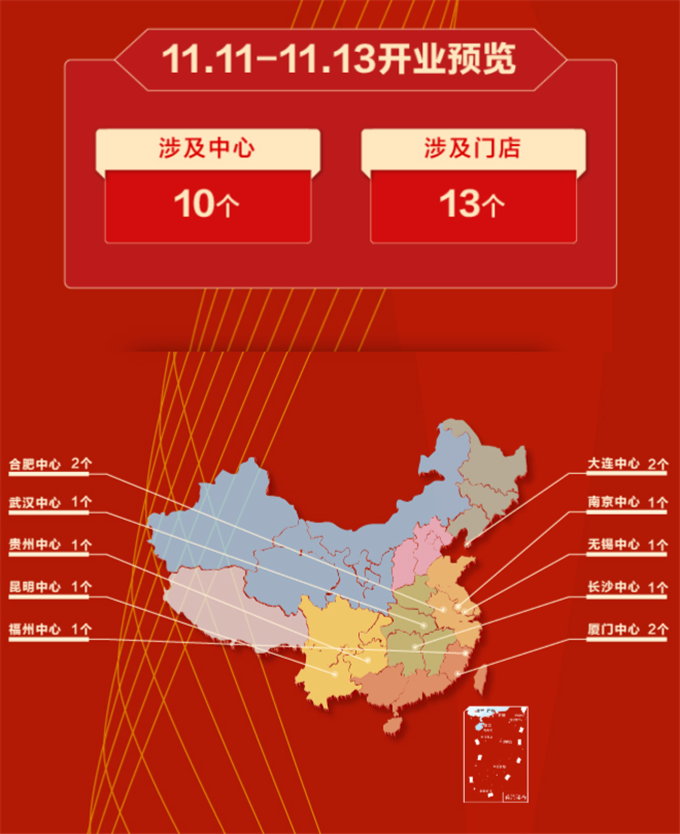 双11线上线下齐发力！三翼鸟再建13家店焕新年轻人智慧家