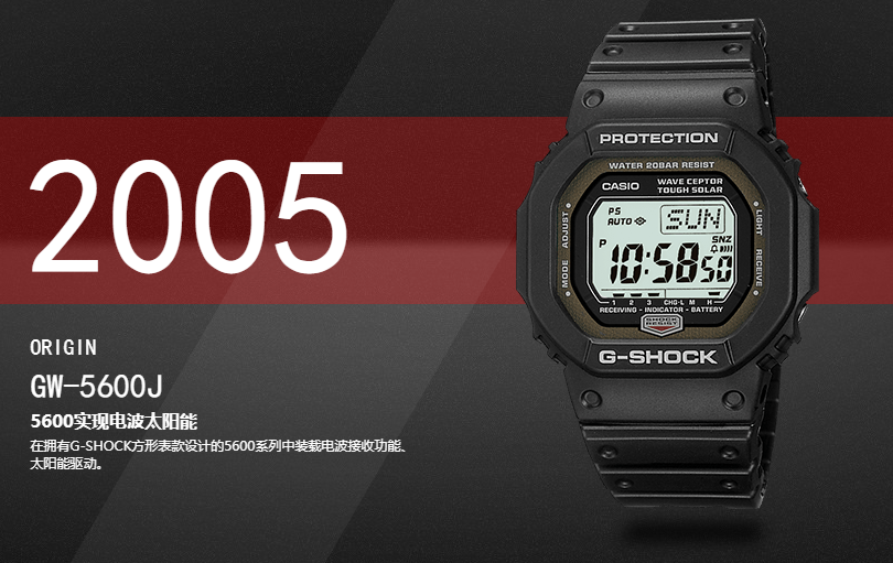 卡西欧G-Shock小方块进化历程，300元的表竟然有如此魅力