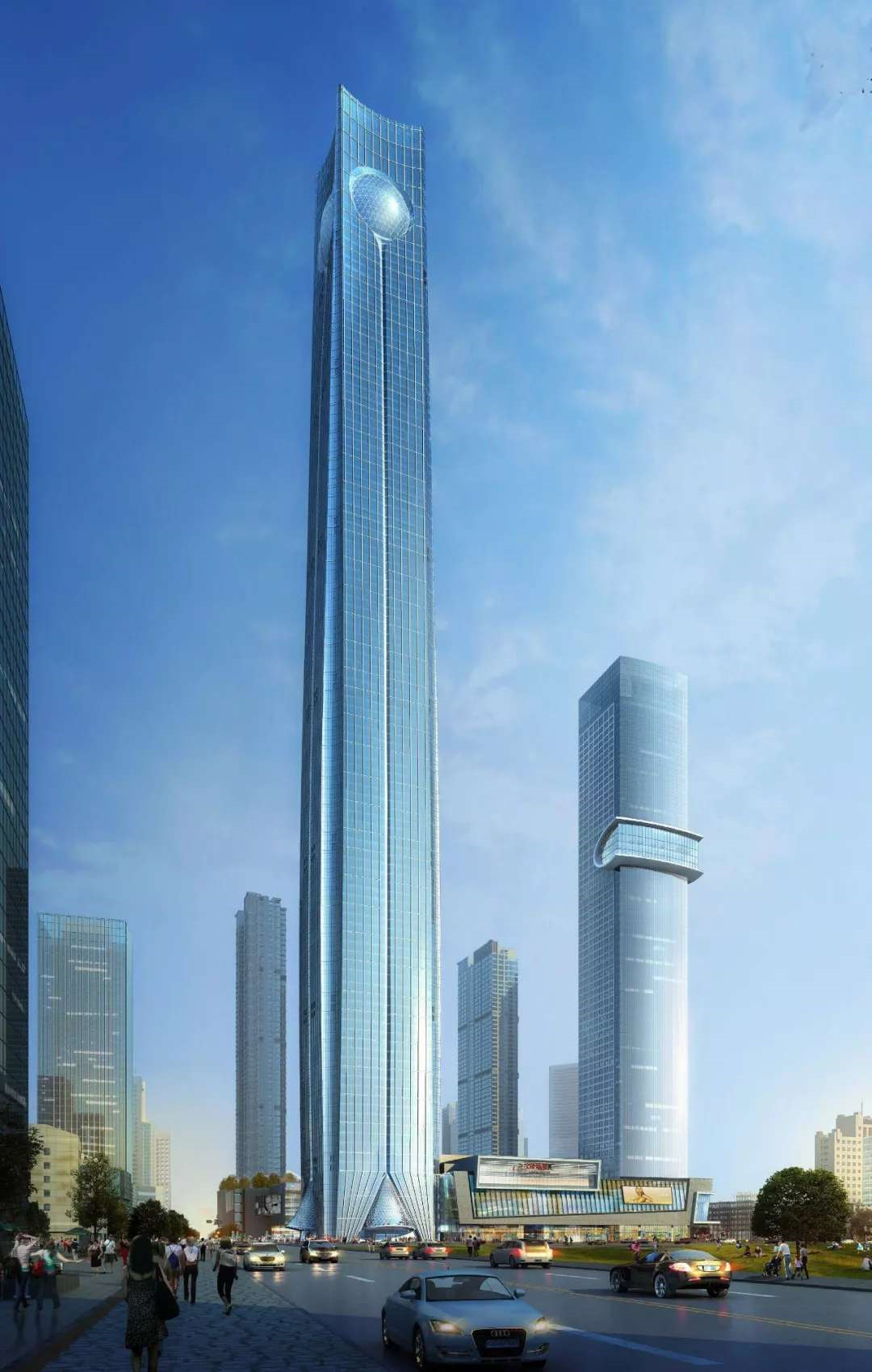 东北第一高楼——沈阳宝能环球金融中心，投资约120亿元