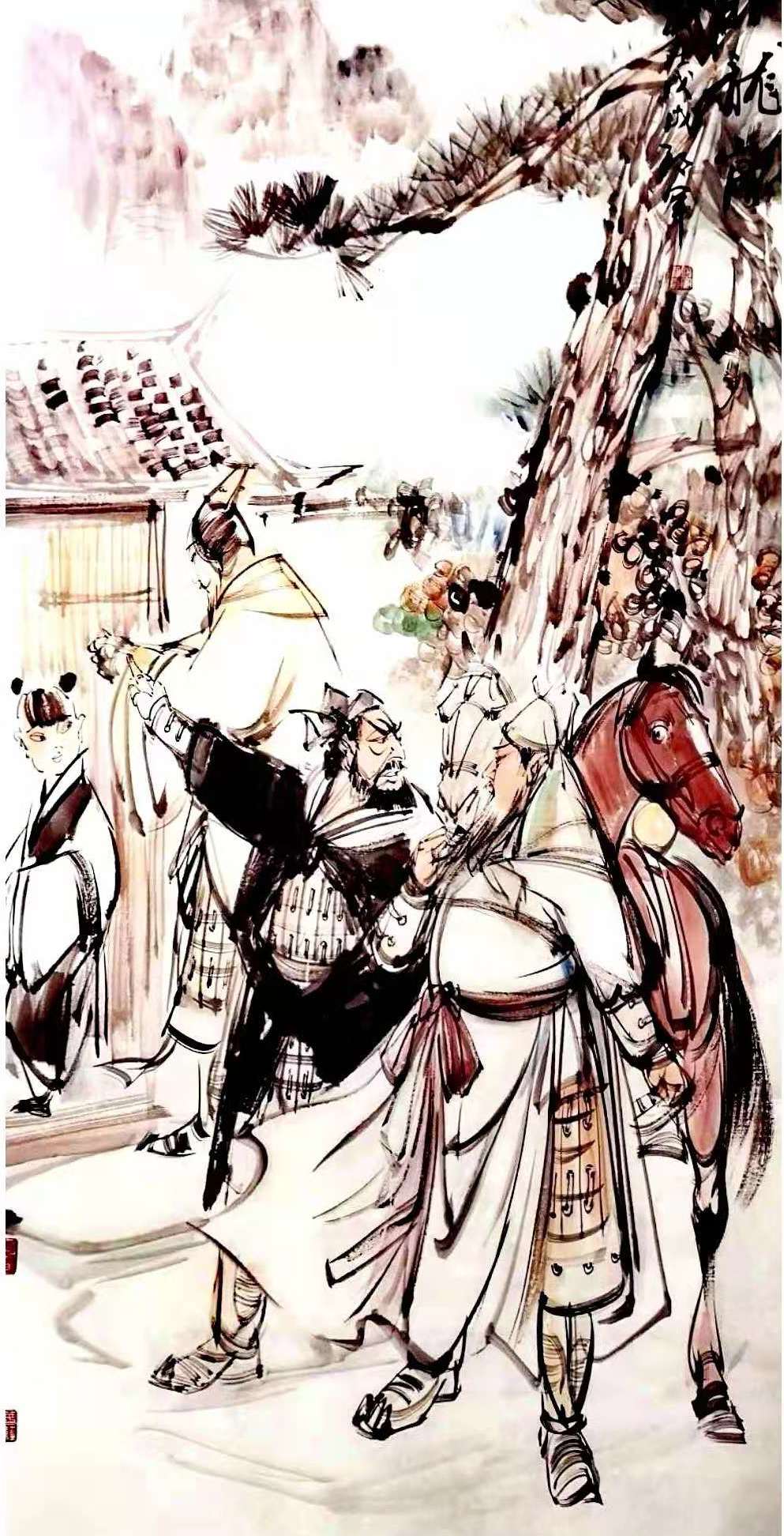骏骨可追风 画中可观象——观郎军笔下的骏马