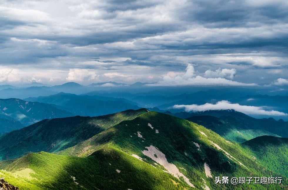 陕西境内的秦岭又被称为终南山，其长度和高度你知道多少呢