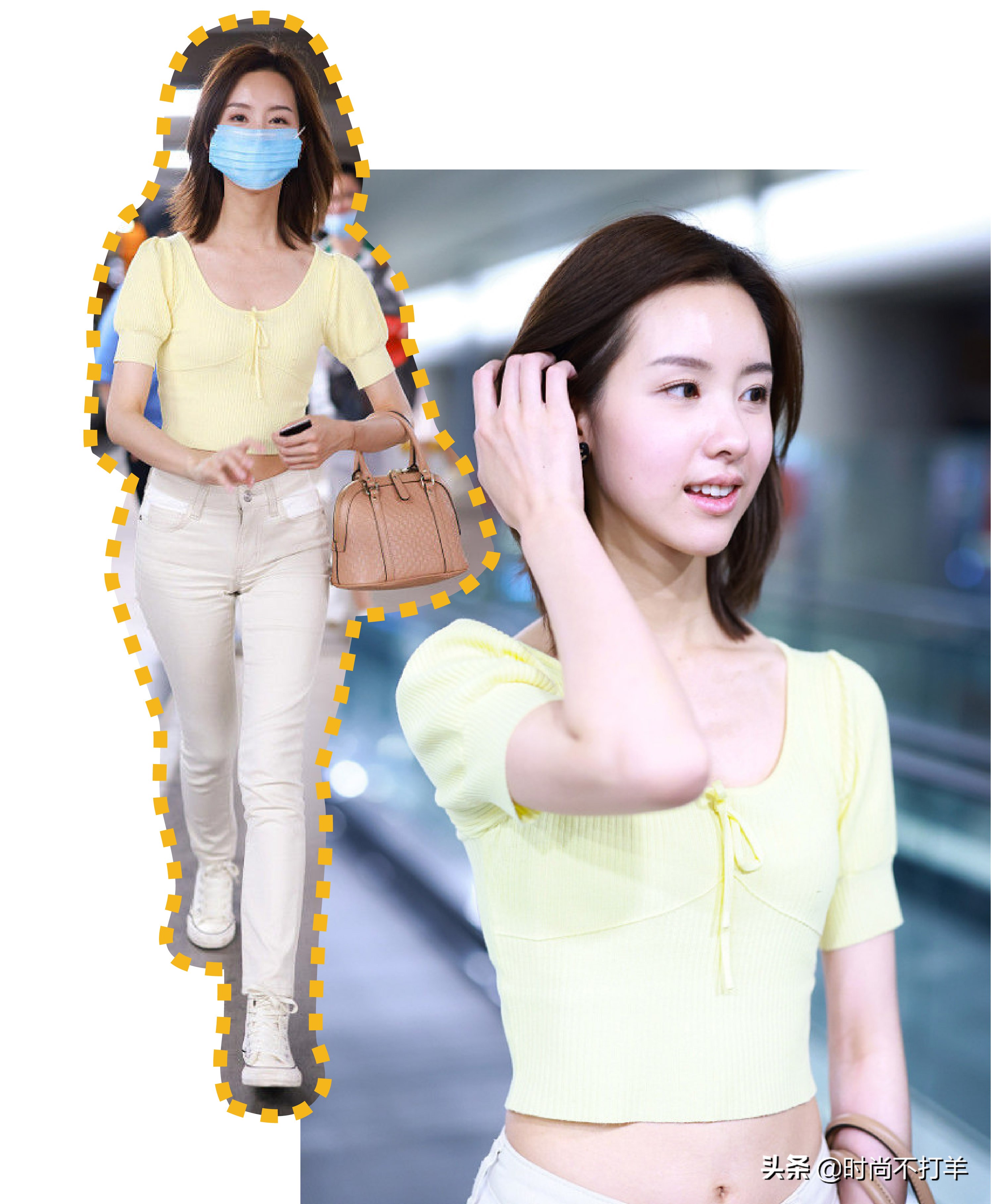 陈都灵褪去青涩尝试纯欲风！巧用Crop Top展现小蛮腰，真“炫腹”