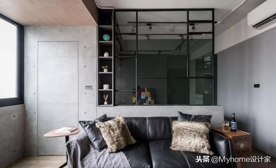 你改造想用的黑框玻璃隔断，淘了81张美图