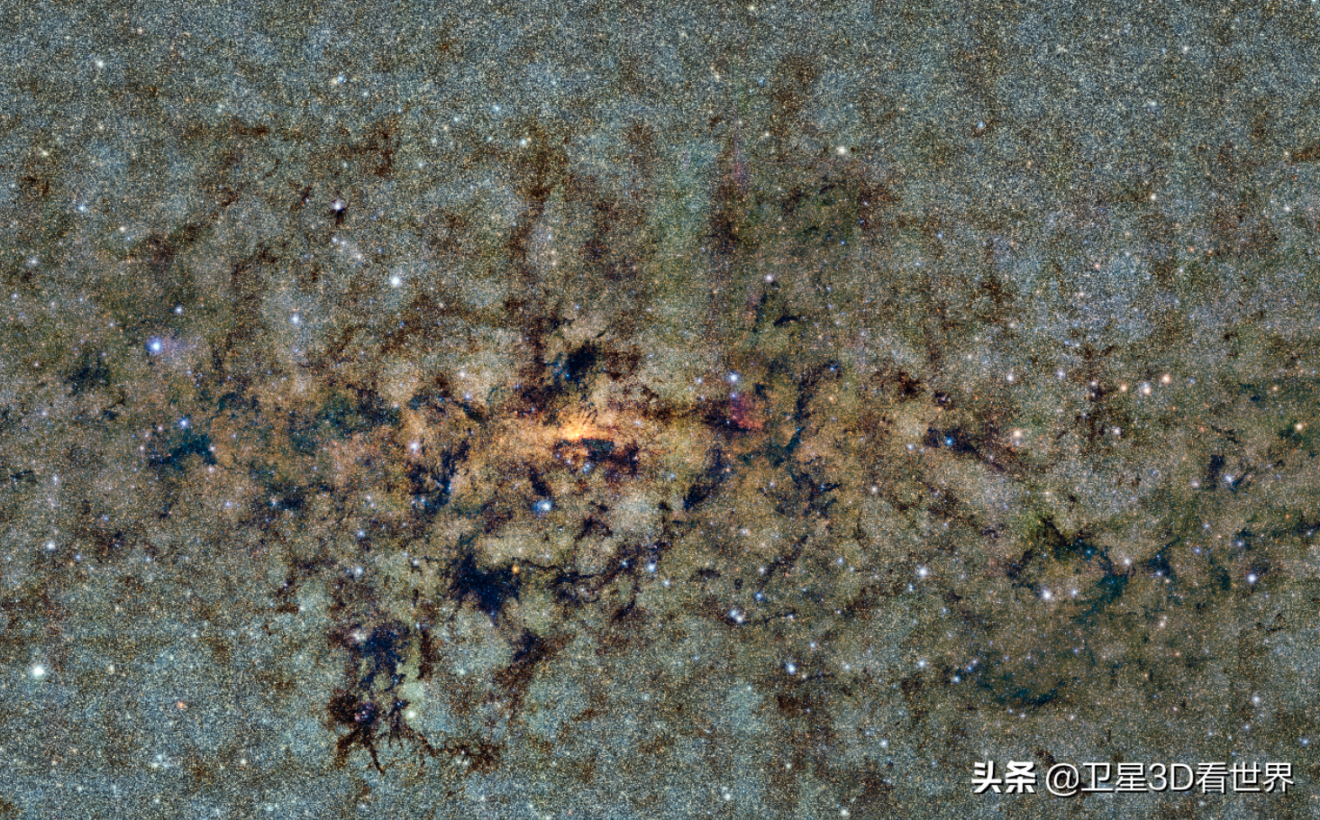 25g大小的90亿像素银河系全景图:咱们应该理解下孙连城心境