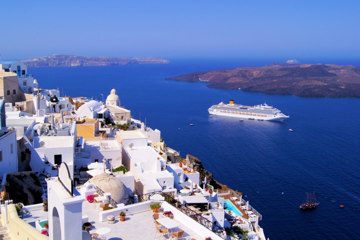 希腊旅行，有一种蓝叫爱琴海，有一种日落叫圣托里尼