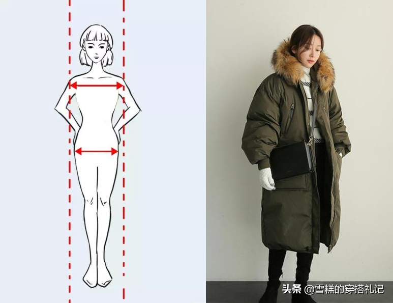 冬季不管穿啥，谨记“松紧法则”就足够，很多人不懂，难怪会显胖