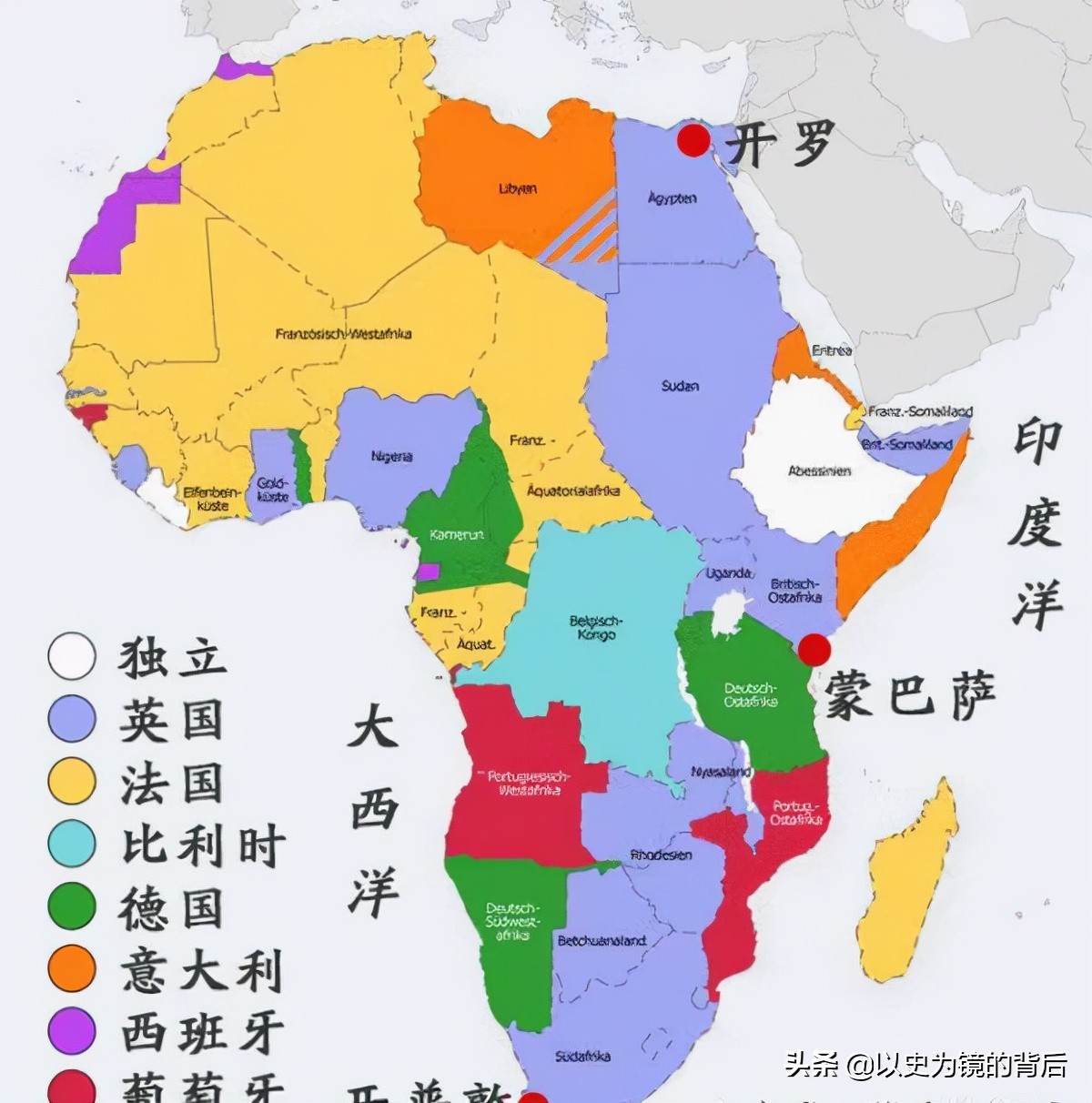 非洲有哪些国家,非洲有哪些国家组成