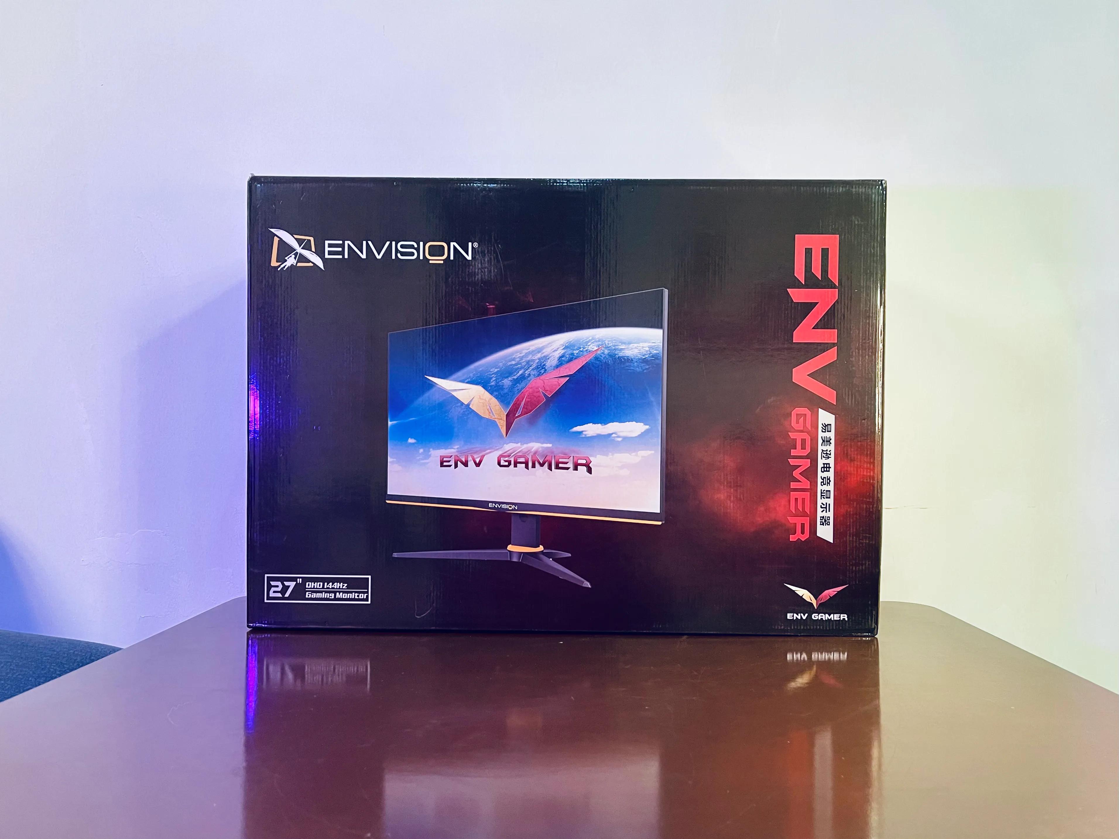 1300元电竞游戏显示器开箱，2K分辨率144Hz，高性价比