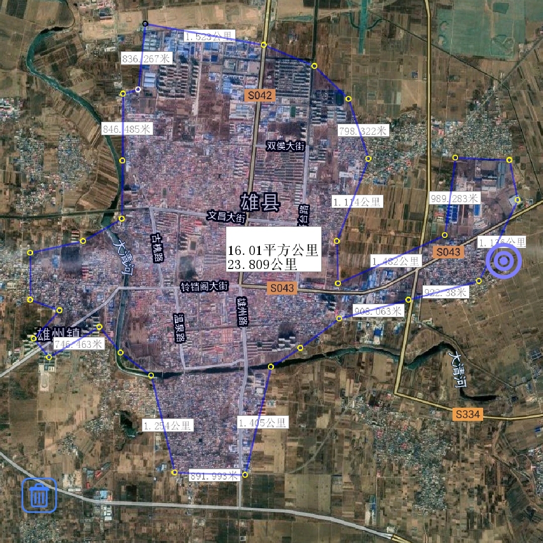 涞源县地图（北省保定市建成区地区面积排名）