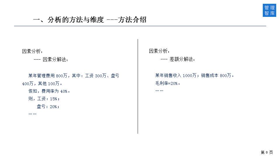 如何透过财务报表识别经营与管理问题？（50页PPT详解）