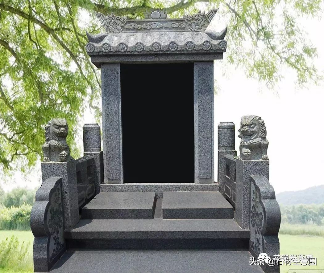 上百款石材墓碑欣赏