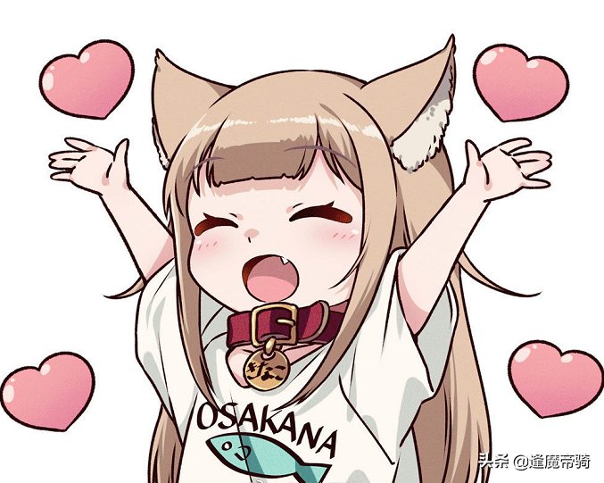 拟人化的猫咪有多可爱?二次元的猫猫小萝莉,谁不想天天吸