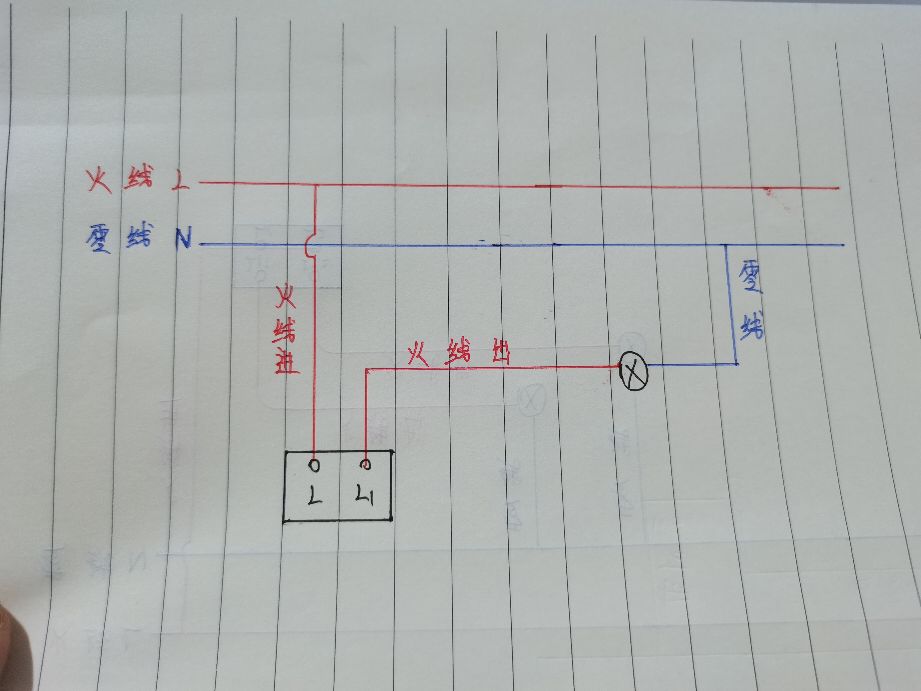 家用开关插座接线图，需要的拿走