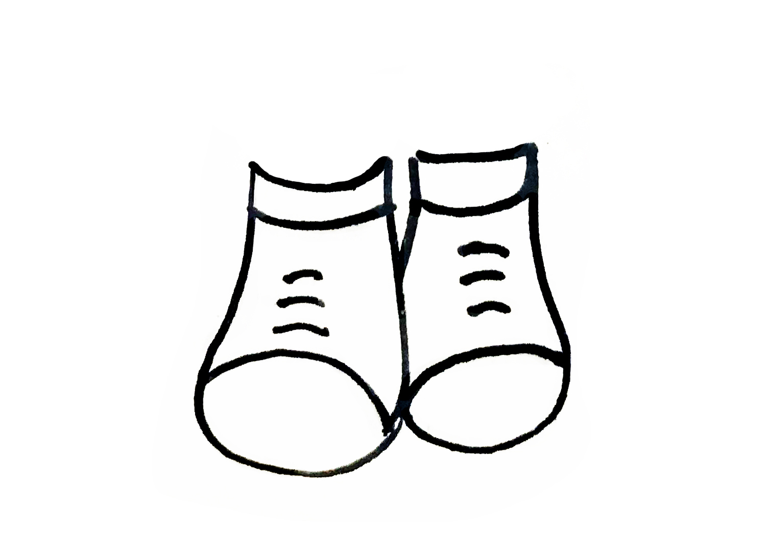 亲子简笔画鞋素材|10款鞋的画法,跟着步骤画,零基础也能学会