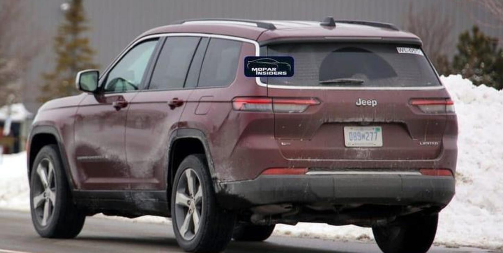 JEEP全新大切诺基L实拍曝光 轴距超3米