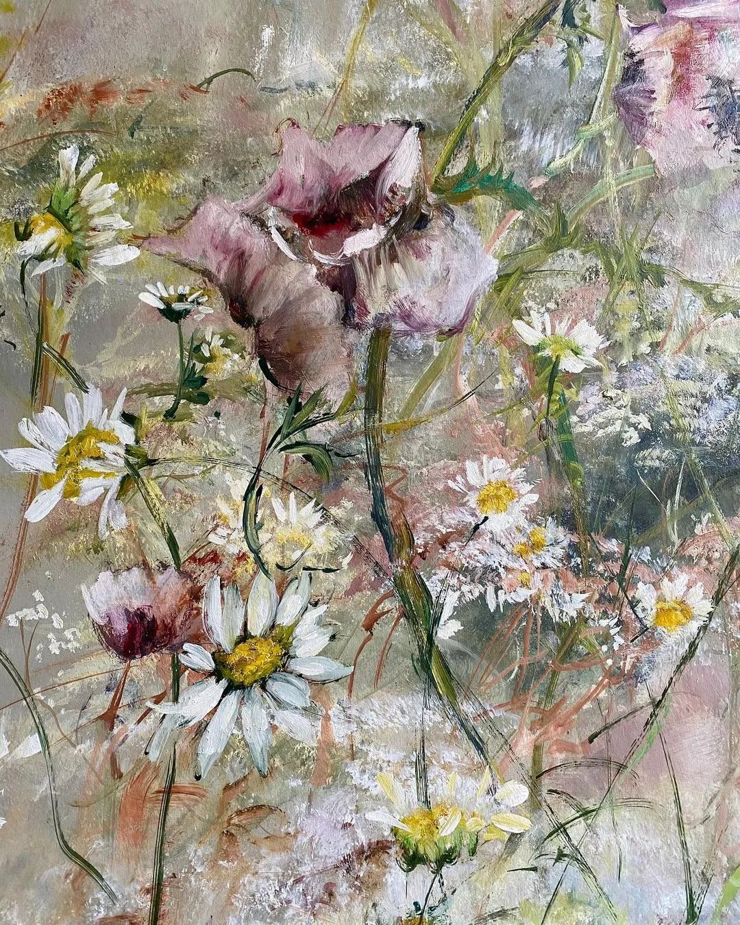 巴黎美院的天才女画家，花10年在自家的墙壁上作画，我被美哭了