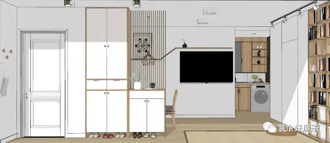 【親子宅設計精選】海淀媽媽的育兒經都藏在這68m²！30W做24m²收納區，利用率提高30%