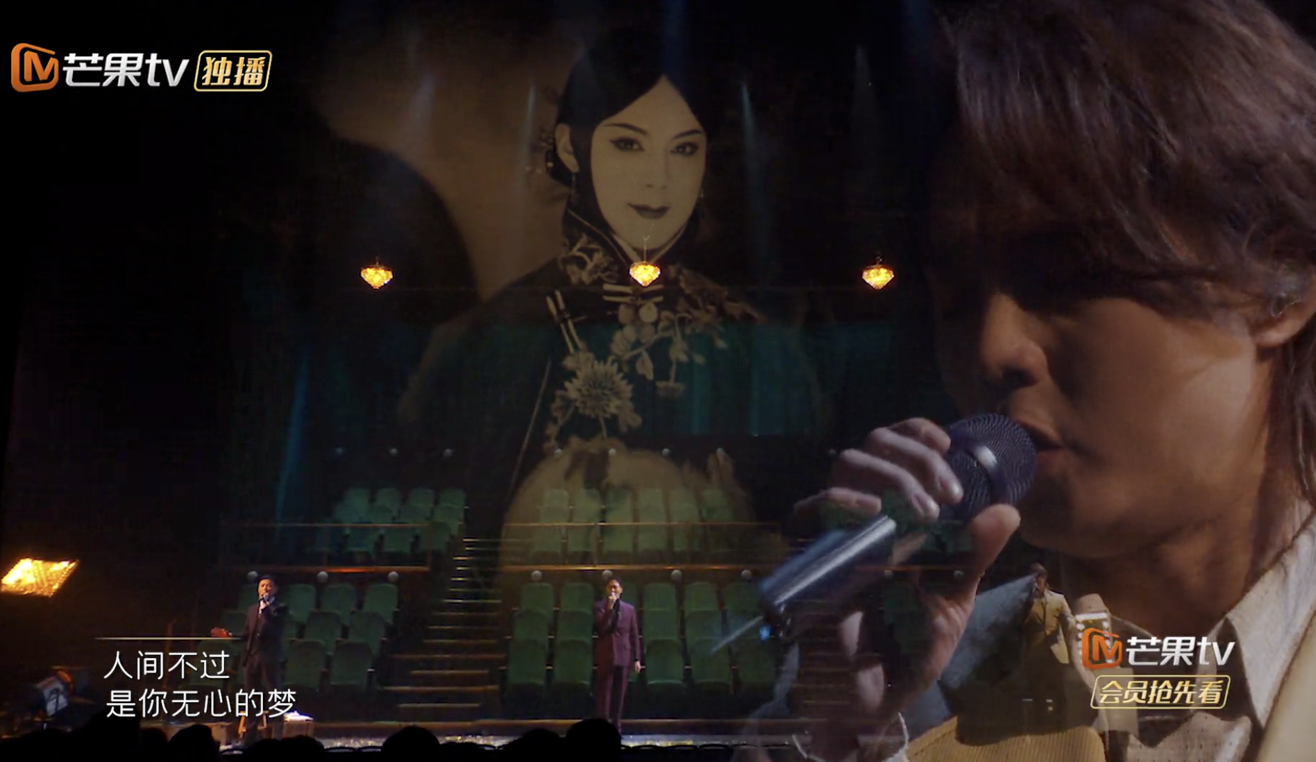 哥哥演出好拼！张智霖蓄白胡子张晋撞玻璃，袁咏仪蔡少芬感动落泪