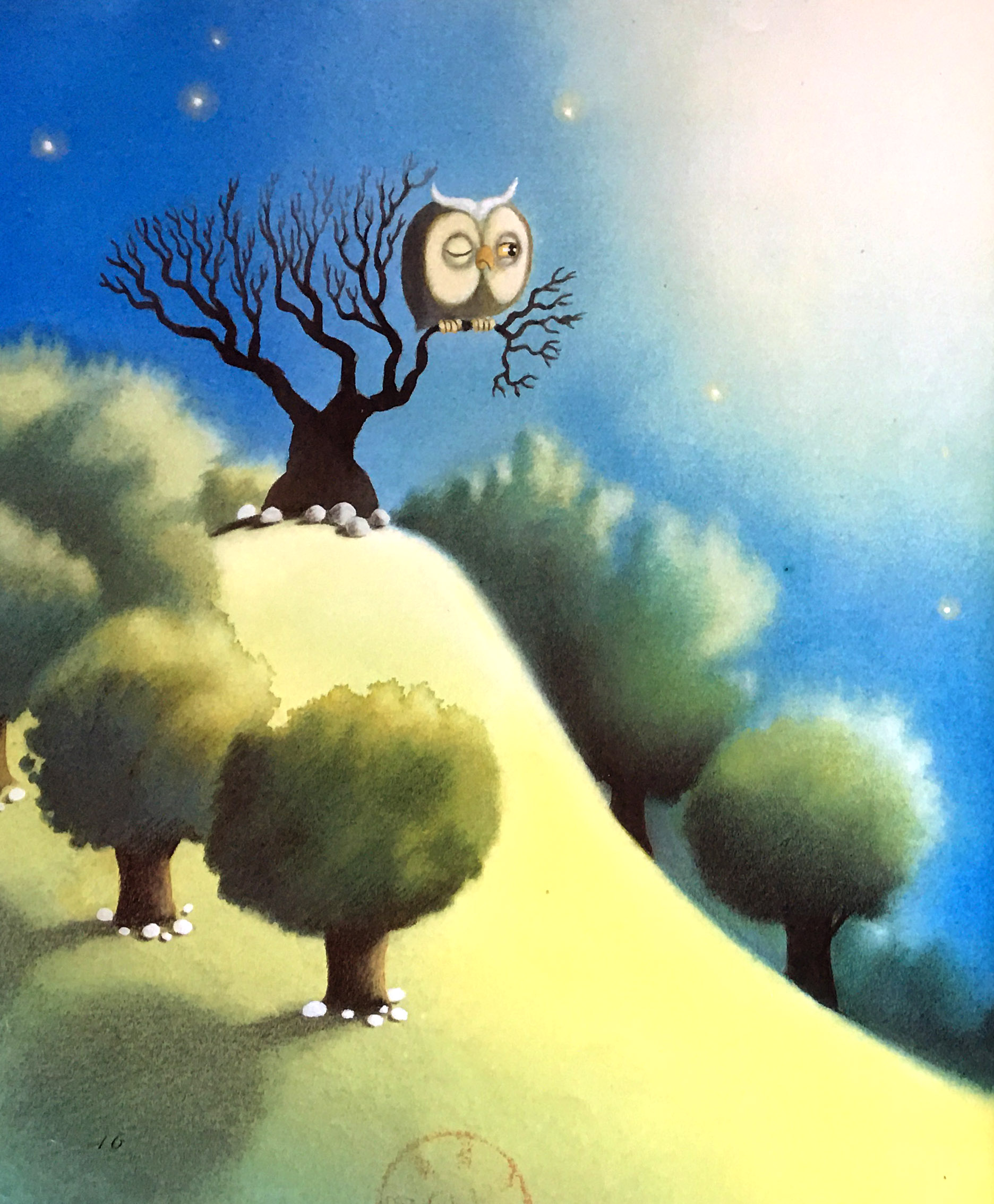 22张儿童绘本插画,寻找朋友的故事,画面唯美可爱,充满童趣