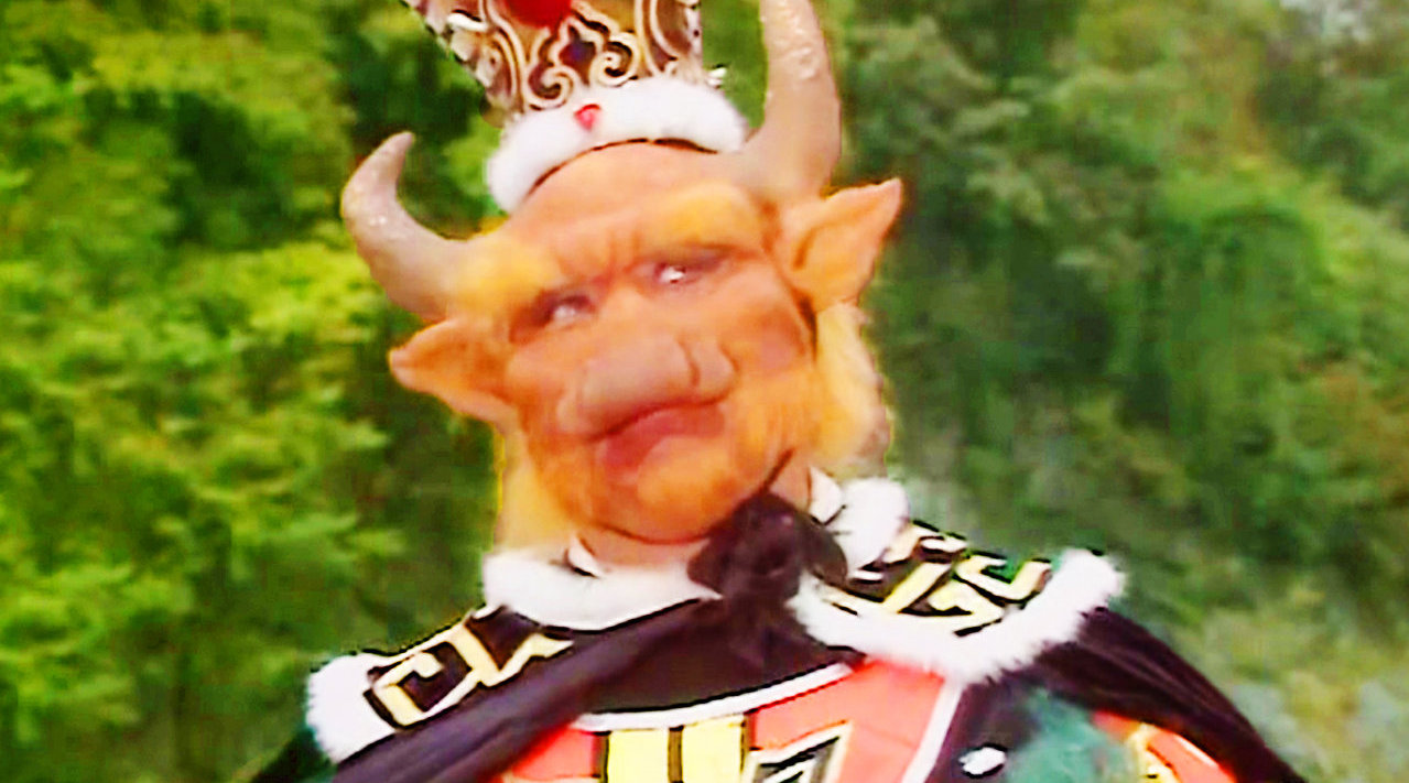 山被独角大王占领,孙悟空将其赶出花果山,后牛魔王带领众兄弟前来赔罪