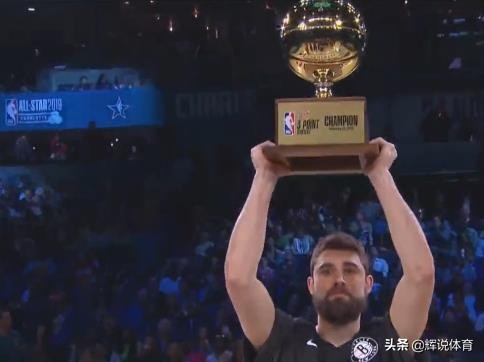 2019NBA全明星三分大赛(NBA2019全明星三分大赛，哈里斯26分力压库里夺冠)