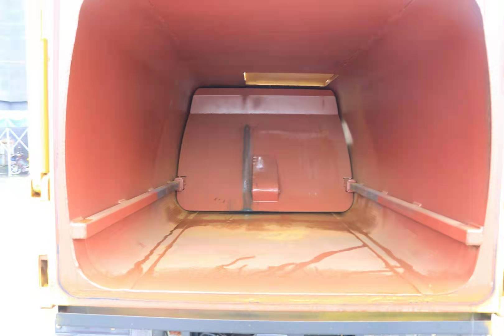 凯马蓝牌5方侧装压缩垃圾车